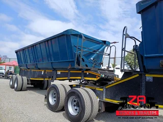 2011 TOP TRAILER 40 CUBE SIDE TIPPER