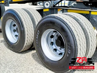 2011 TOP TRAILER 40 CUBE SIDE TIPPER