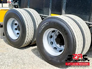 2011 TOP TRAILER 40 CUBE SIDE TIPPER