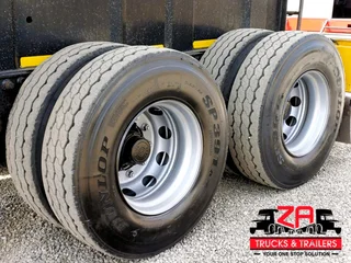 2011 TOP TRAILER 40 CUBE SIDE TIPPER