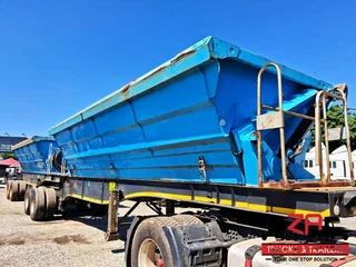 2019 SA TRUCK BODIES 40 CUBE SIDE TIPPER TRAILER