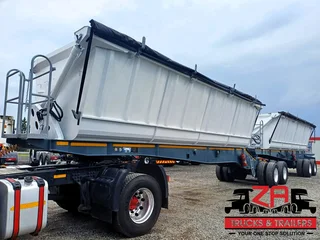 2017 Cimc 45 Cube Side Tipper Trailer