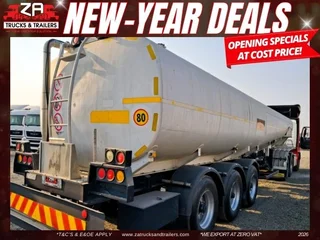 2003 Tank Clinic Tri-axle Fuel Tanker