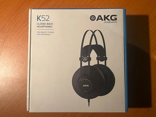 AKG k52 Closed-Back reference headphones
