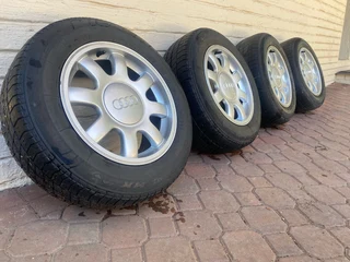Audi A6 C5 15” mags and Michelin 195/65 R15 tyres
