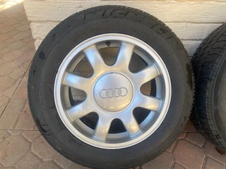 Audi A6 C5 15” mags and Michelin 195/65 R15 tyres