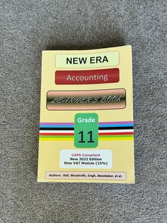 Grade 11 Accounting Textbook