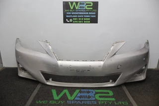 Lexus IS250 2009-2012 Silver Front Bumper