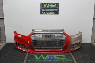 Audi A1 2015-2017 Red Front Bumper