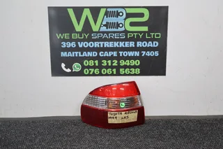 Toyota Corolla 1999 Left Rear Tail Light