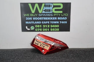 Toyota Corolla 2016 Right Rear Tail Light