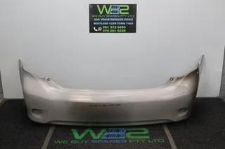 Toyota Corolla Professional 2009-2010 Rear Bumper