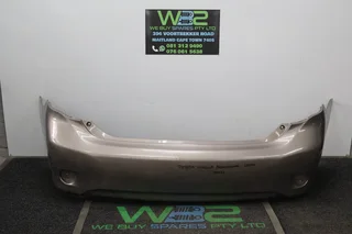 Toyota Corolla Professional  2007+ Sedan Rear Bumper