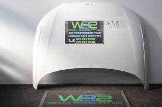 Audi A1 2015-2017 White Bonnet