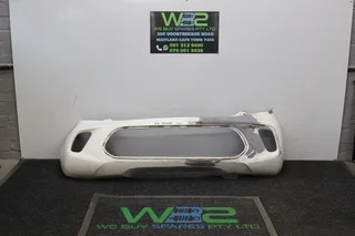 Kia Picanto 2018 White Rear Bumper