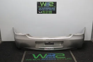 Toyota Etios 2013 Rear Bumper Sedan Silver Grey