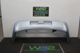 Toyota Etios 2013 Rear Bumper Light Blue Sedan