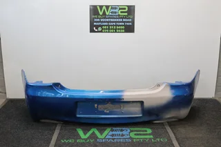 Toyota Etios 2018 Rear Bumper Blue Sedan
