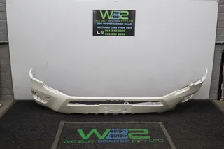 Toyota Land Cruiser Front  Bumper White
