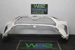 Toyota Rav 4  2020 Front Bumper White