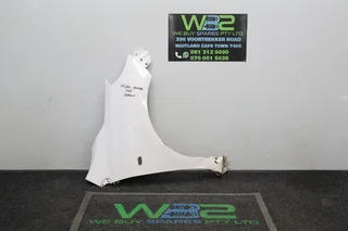 Nissan Almera 2018 White Right Side Fender