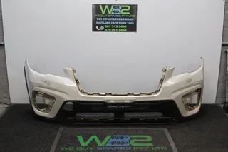 Subaru Forester 2018-2019 White Front Bumper