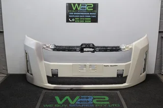Toyota Quantum White Front Bumper