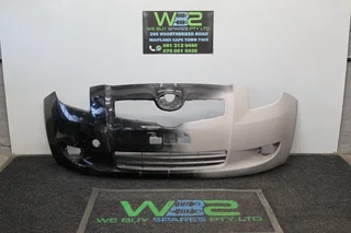 Toyota Yaris 2007-2016 Front Bumper Black Hatch Back