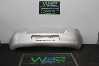 Toyota Yaris 2006-2008 Rear Bumper Silver