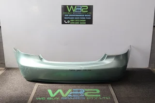 Toyota Yaris 2007-2009 Rear Bumper Sedan