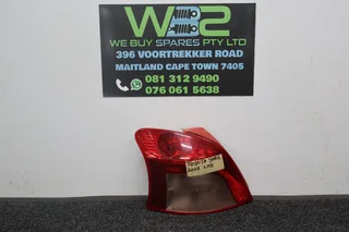 Toyota Yaris 2007 Left Side Tail Light Sedan