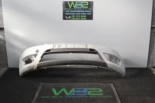 Ford Fiesta 2005 Front Bumper White