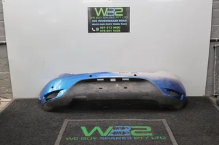 Renault Sandero Stepway 2017 Blue Rear Bumper