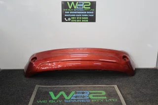 Ford Fiesta 2008 Rear Bumper Orange