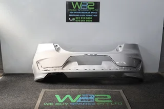 Ford Figo 2017-2019 Rear Bumper Silver Grey