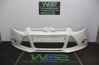 Ford Focus 2010-2013  Front Bumper White
