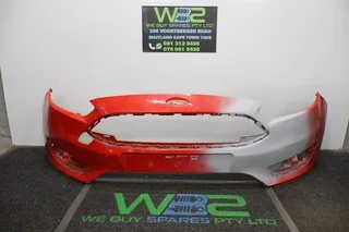 Ford Focus 2014-2018 Front Bumper Red