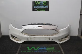 Ford Focus 2015-2018 Front Bumper White
