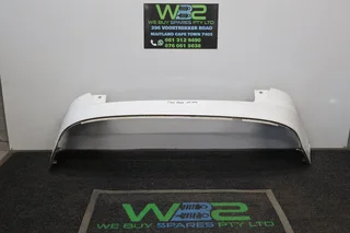 Ford Focus 2011-2014 Rear Bumper White