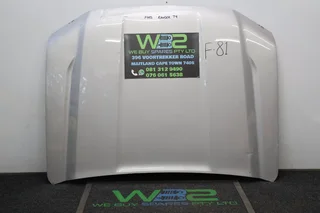 Ford Ranger T9 Bonnet Silver Grey