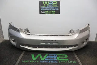 Ford Ranger T8 Front Bumper Silver