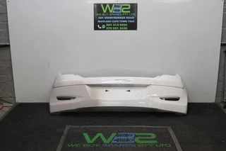 Hyundai I10 2014 White Rear Bumper