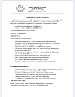 Teaching vaccines available