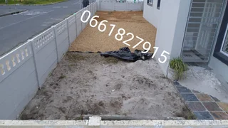 BROWN AND GREY# 13MM AND 19MM# STONE# DECORATIVE PEBBLES STONE#