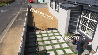 BROWN AND GREY# 13MM AND 19MM# STONE# DECORATIVE PEBBLES STONE#