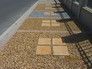 BROWN AND GREY# 13MM AND 19MM# STONE# DECORATIVE PEBBLES STONE#