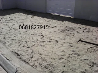 BROWN AND GREY# 13MM AND 19MM# DECORATIVE PEBBLES STONE# SUPPLY AND INSTALLATION