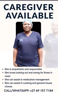 Looking for a job as a caregiver