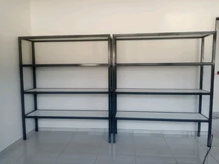 Shelving Steel Bay 4 , - (L-3m × H-2m × W-45cm)