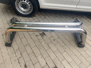 2024 TOYOTA HILUX GD-6 STAINLESS ROLLBAR FOR SALE. IN PRISTINE CONDITION